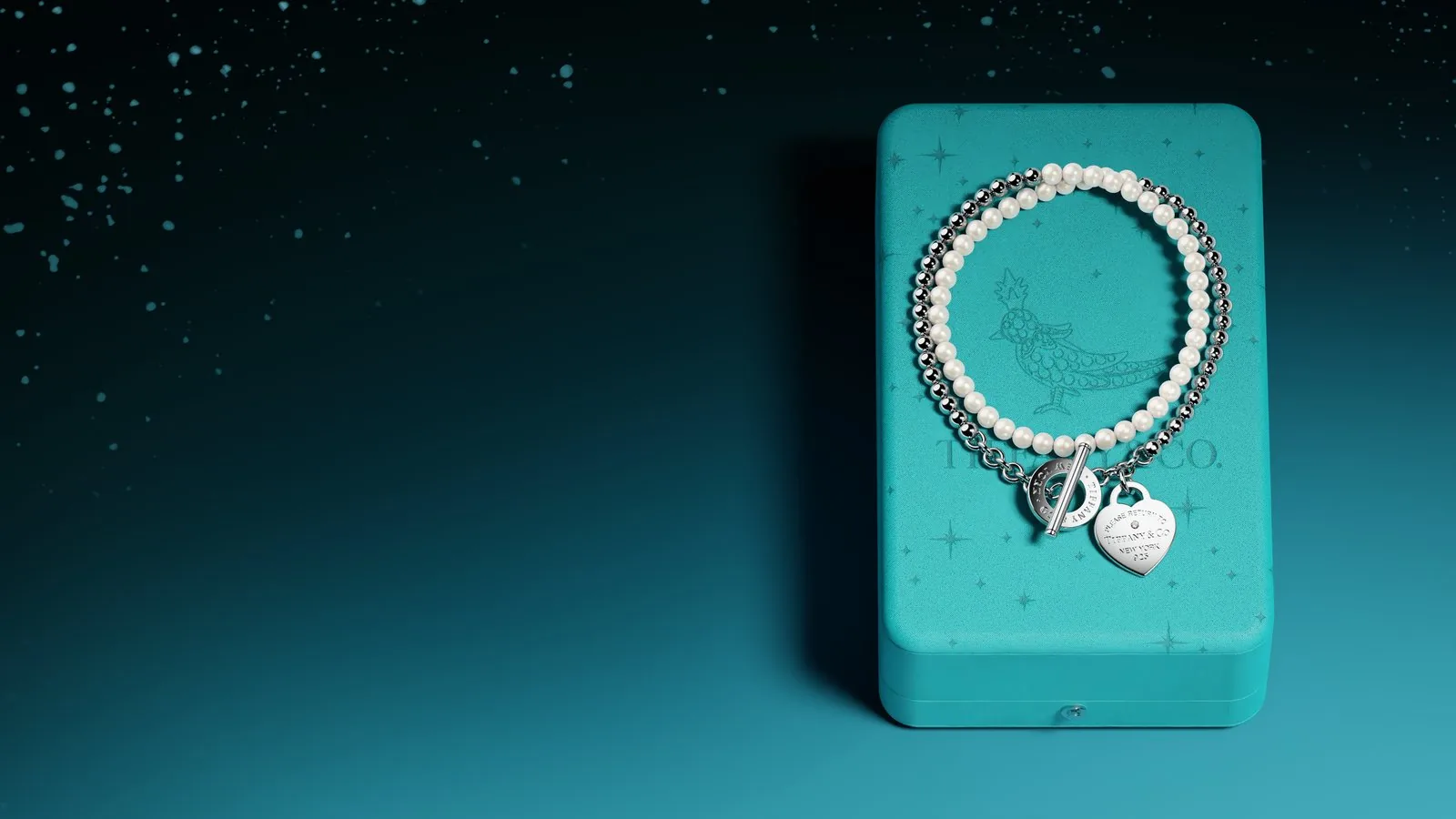 Tiffany & Co. — bracelet box custom render